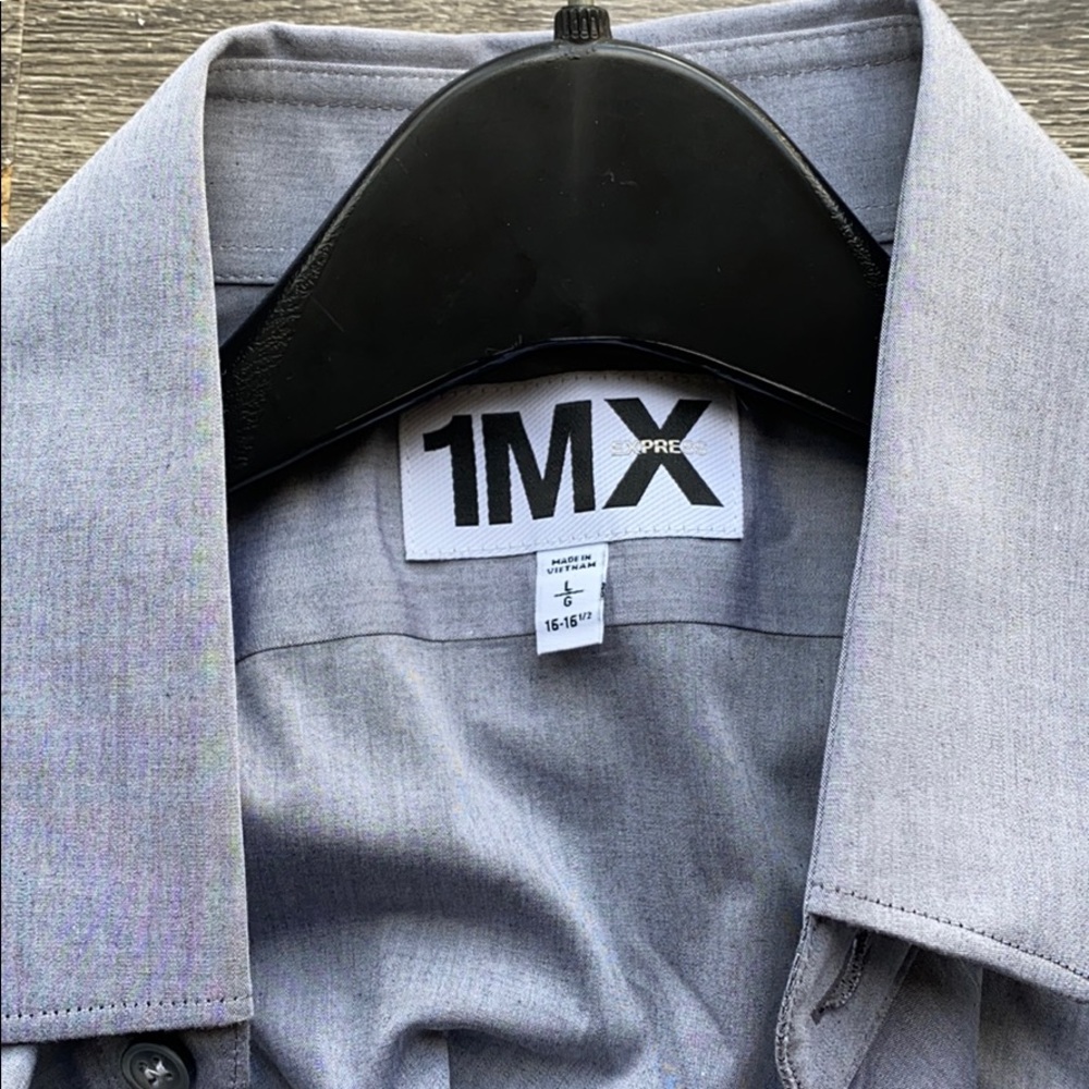 Express 1MX Dress Shirt